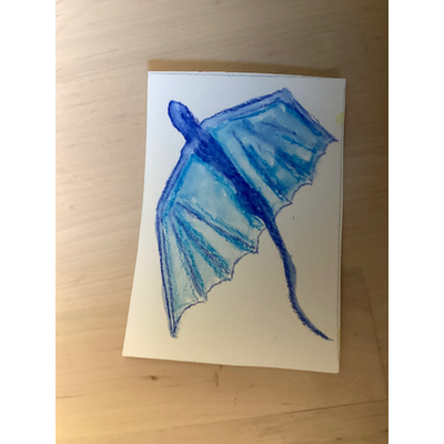 Color dragons 5/5 aceo art card thumbnail 2