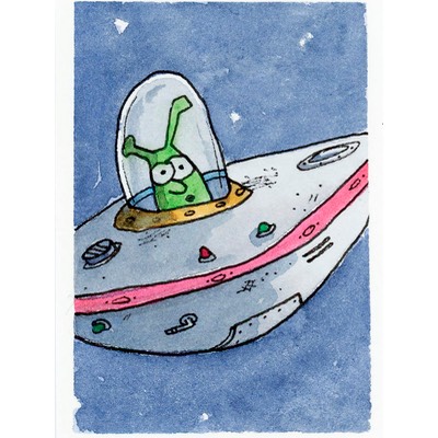 Visiting aceo art card thumbnail 1