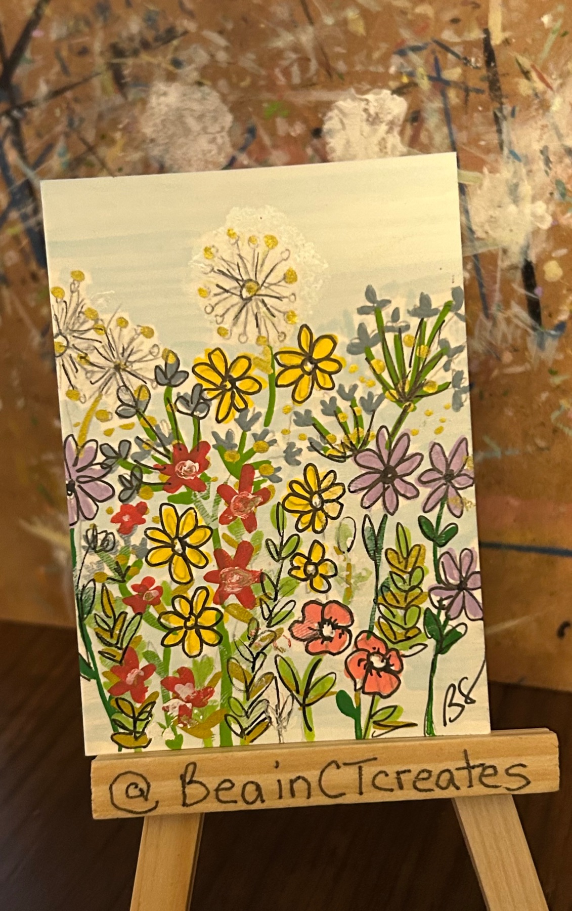 Beauty Outside aceo art card