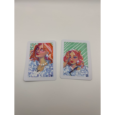 🌶️🫶🏻Cute redheads 🌶️ aceo art card thumbnail 1