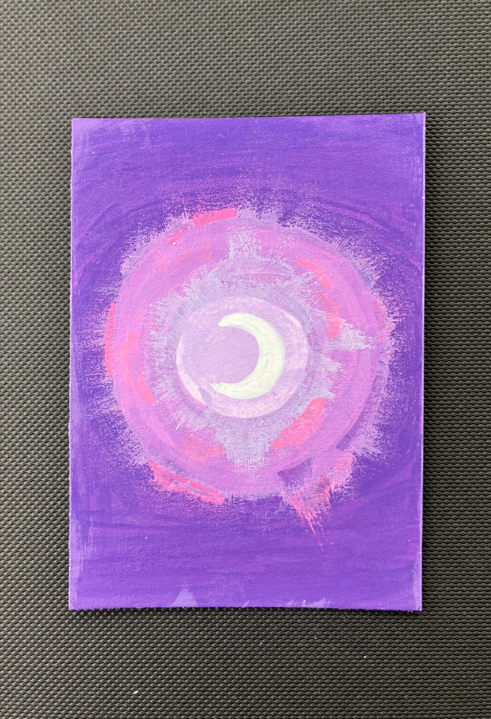 Purple Twilight aceo art card