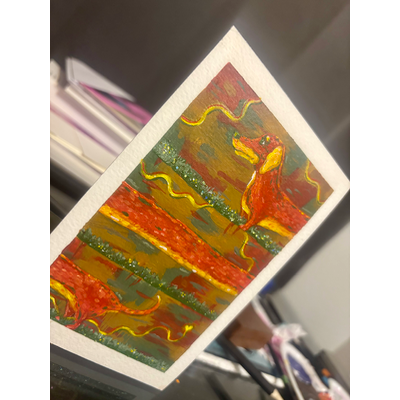 Weenie aceo art card thumbnail 2