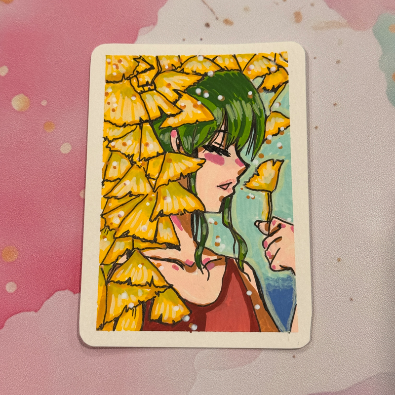 Kin-desu aceo art card