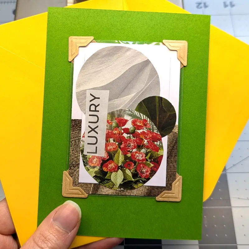 Luxury aceo art card