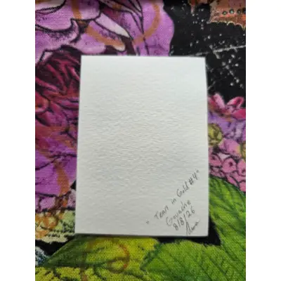 Tears in Gold #4 aceo art card thumbnail 2