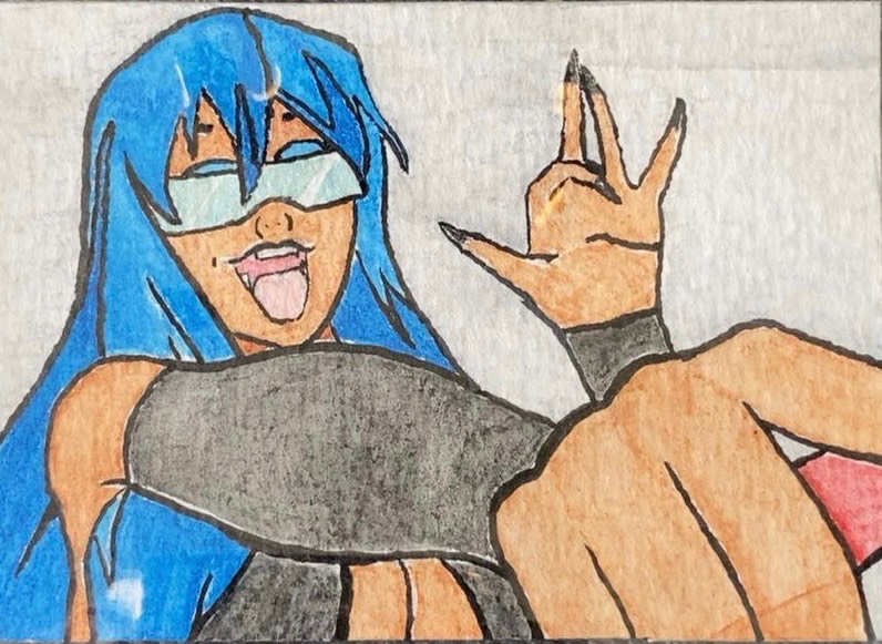 Neva Play aceo art card