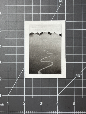 Somewhere Else (1 of 4) aceo art card thumbnail 2