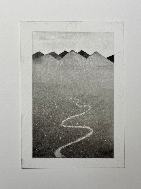 Somewhere Else (1 of 4) aceo art card