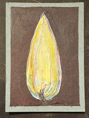 Flame 2/5 aceo art card thumbnail 1