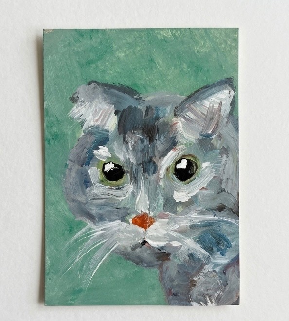 Moonwhisker aceo art card