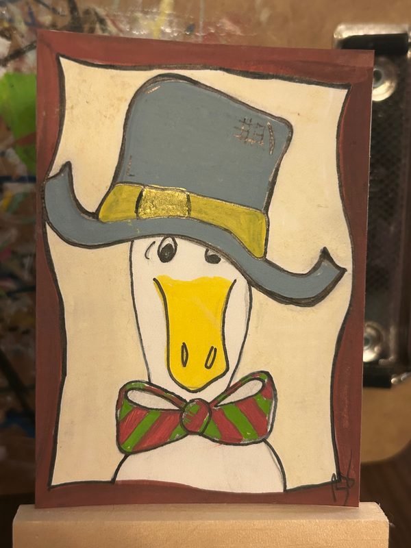 High aceo art card