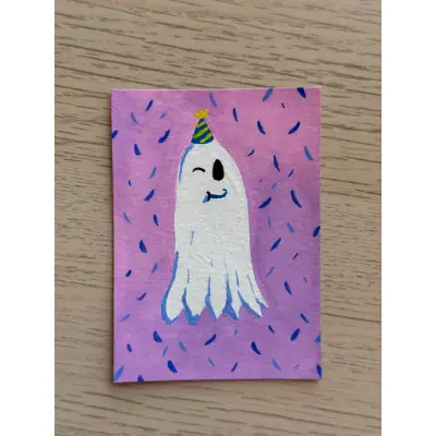 The Surprise aceo art card thumbnail 1
