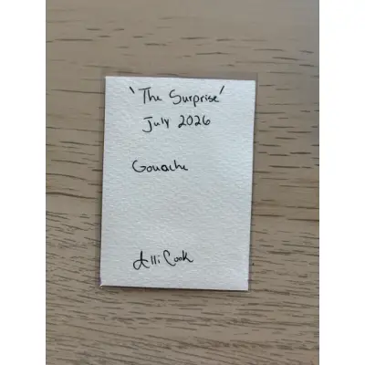 The Surprise aceo art card thumbnail 2