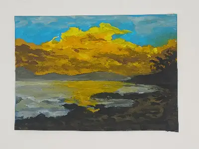 Costa Rica 3 aceo art card thumbnail 1