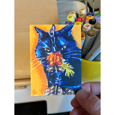 I’ve Got You Now aceo art card thumbnail 1