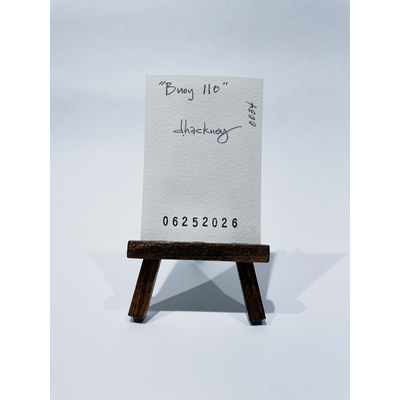 Buoy 110 aceo art card thumbnail 3