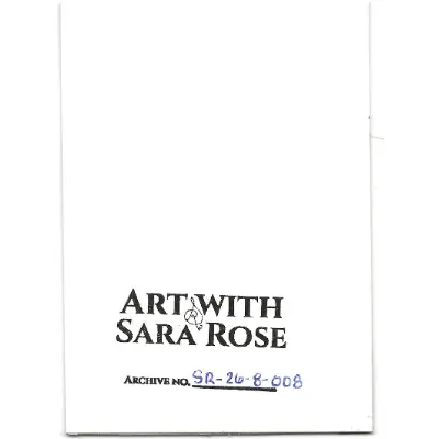 Ghost Candy Belly | Halloween Belly Collection | Art with Sara Rose aceo art card thumbnail 2