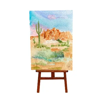"Southwest Dreaming" aceo art card thumbnail 1