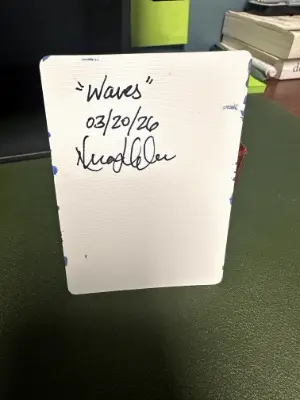 Waves aceo art card thumbnail 2