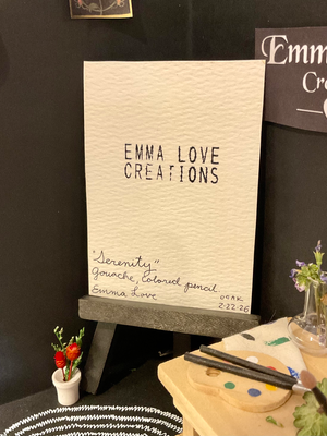 Serenity aceo art card thumbnail 2