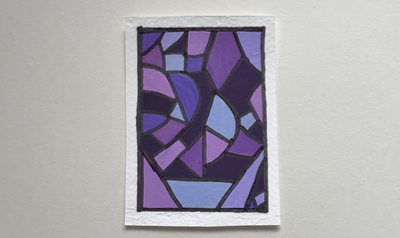 All The Purps aceo art card thumbnail 1