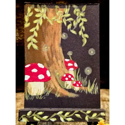 The Wild Willow aceo art card thumbnail 1