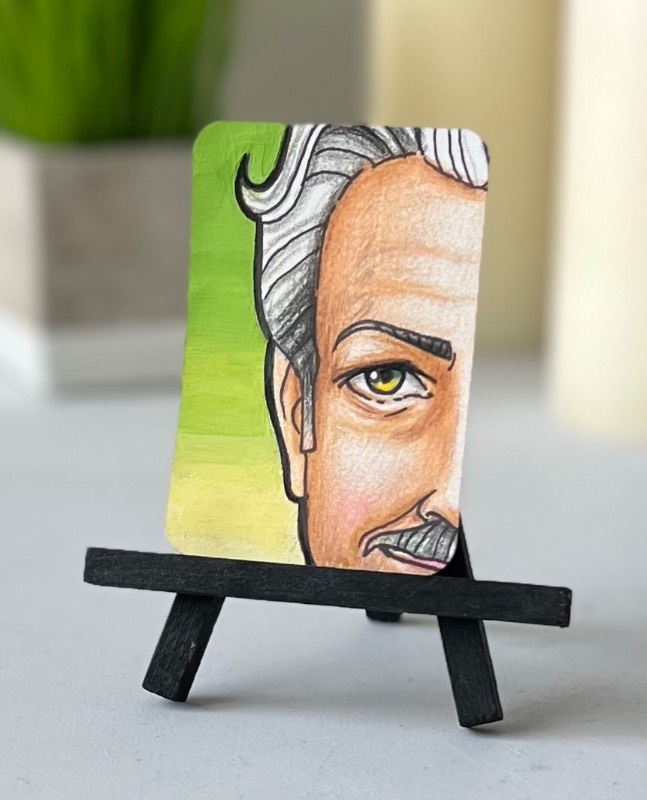 The Wizard 1 aceo art card