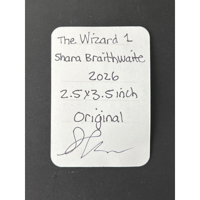The Wizard 1 aceo art card thumbnail 3