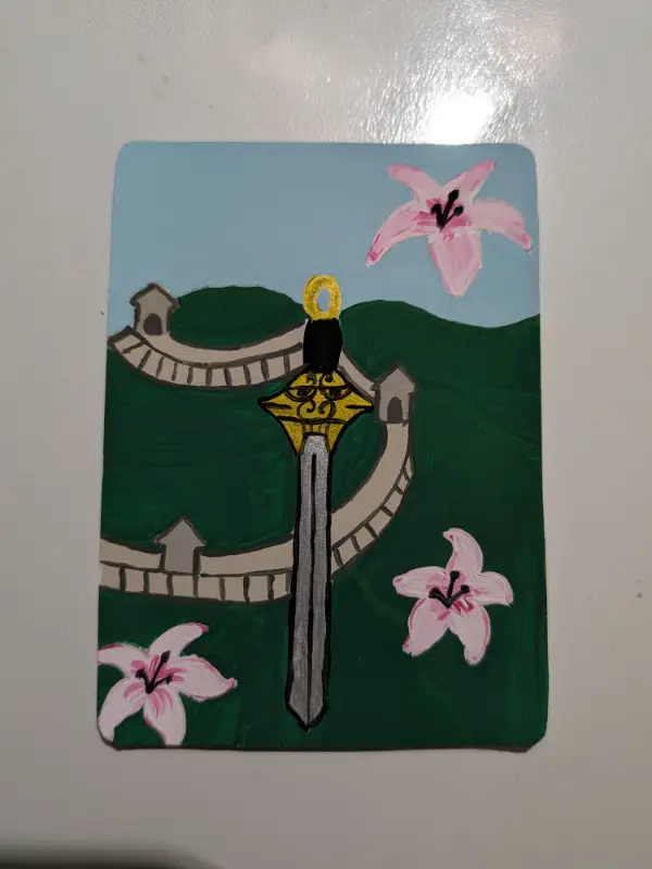 Honor to Us All aceo art card