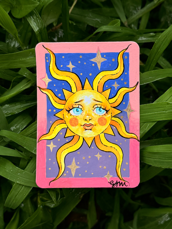 Rise and Shine aceo art card