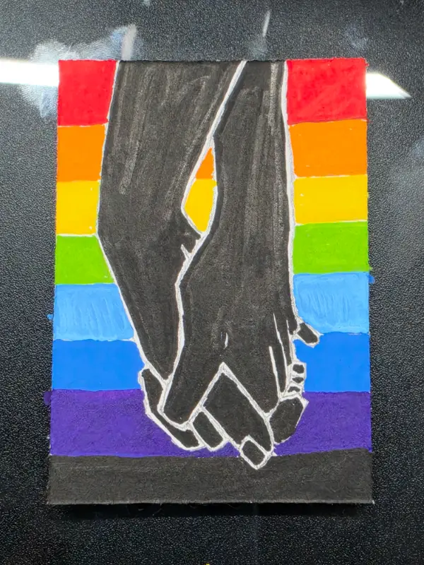 Pride aceo art card