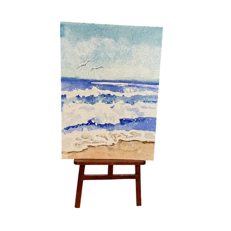 At the Shore aceo art card