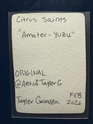 Amater-Yuzu aceo art card thumbnail 2