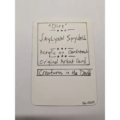 Dire aceo art card thumbnail 2
