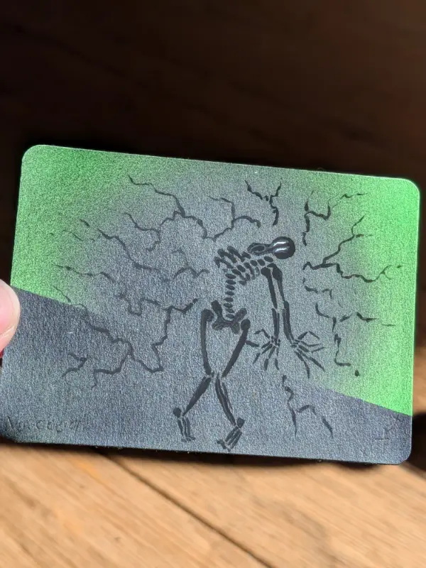 Dire aceo art card