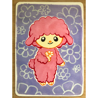 My Sweet Piano aceo art card thumbnail 1