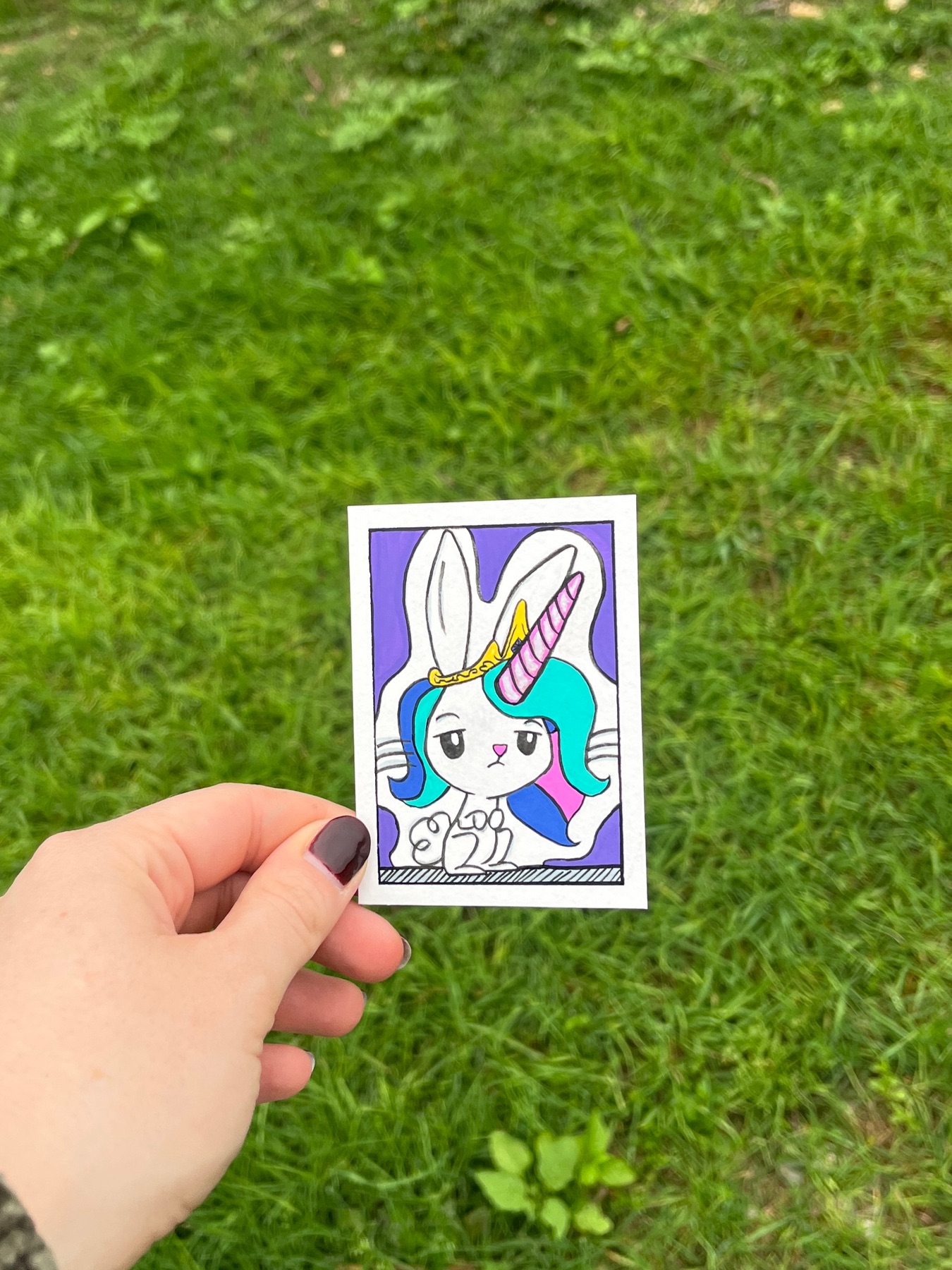 Angel’s Celestia Costume aceo art card