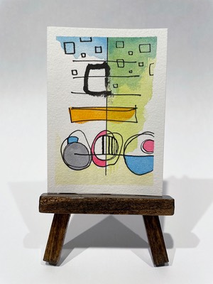 Flow aceo art card thumbnail 2