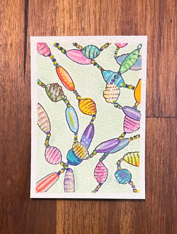 Captivity aceo art card