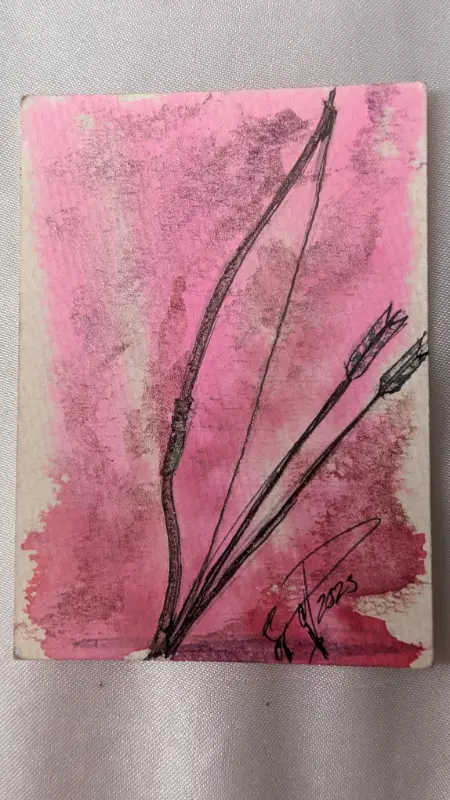 The Way of the Bow aceo art card