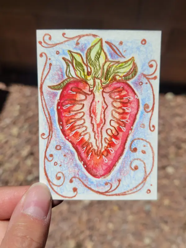 Sickly Sweet aceo art card