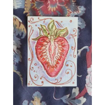 Sickly Sweet aceo art card thumbnail 2