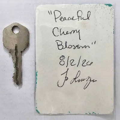 Peaceful Cherry Blossom aceo art card thumbnail 3