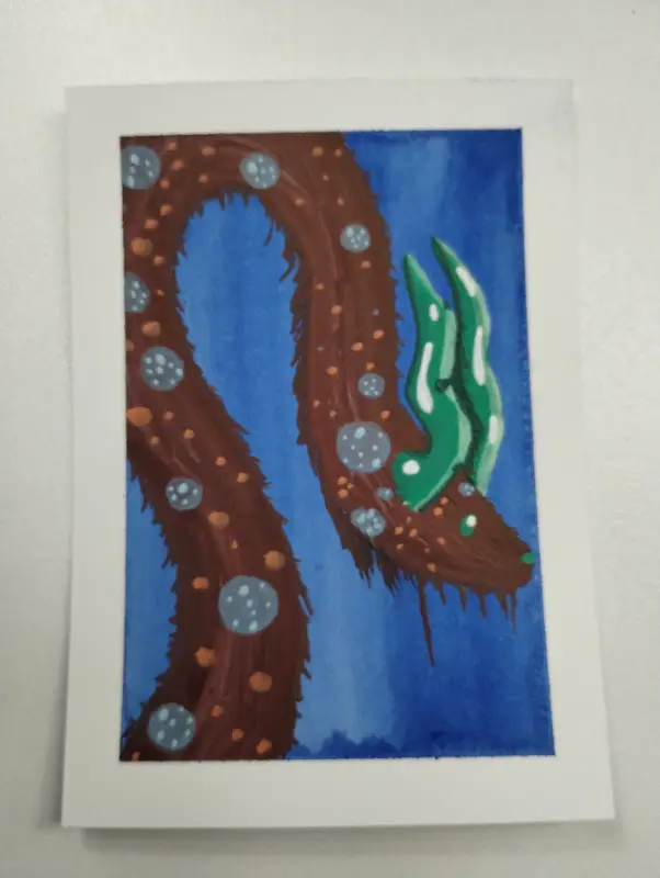 Moss Dreamer aceo art card