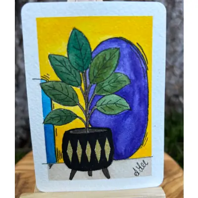 Felix the Ficus aceo art card thumbnail 2