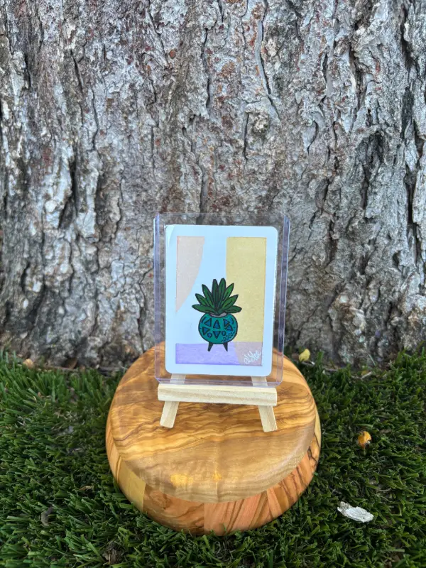 House Plant V: Series I aceo art card