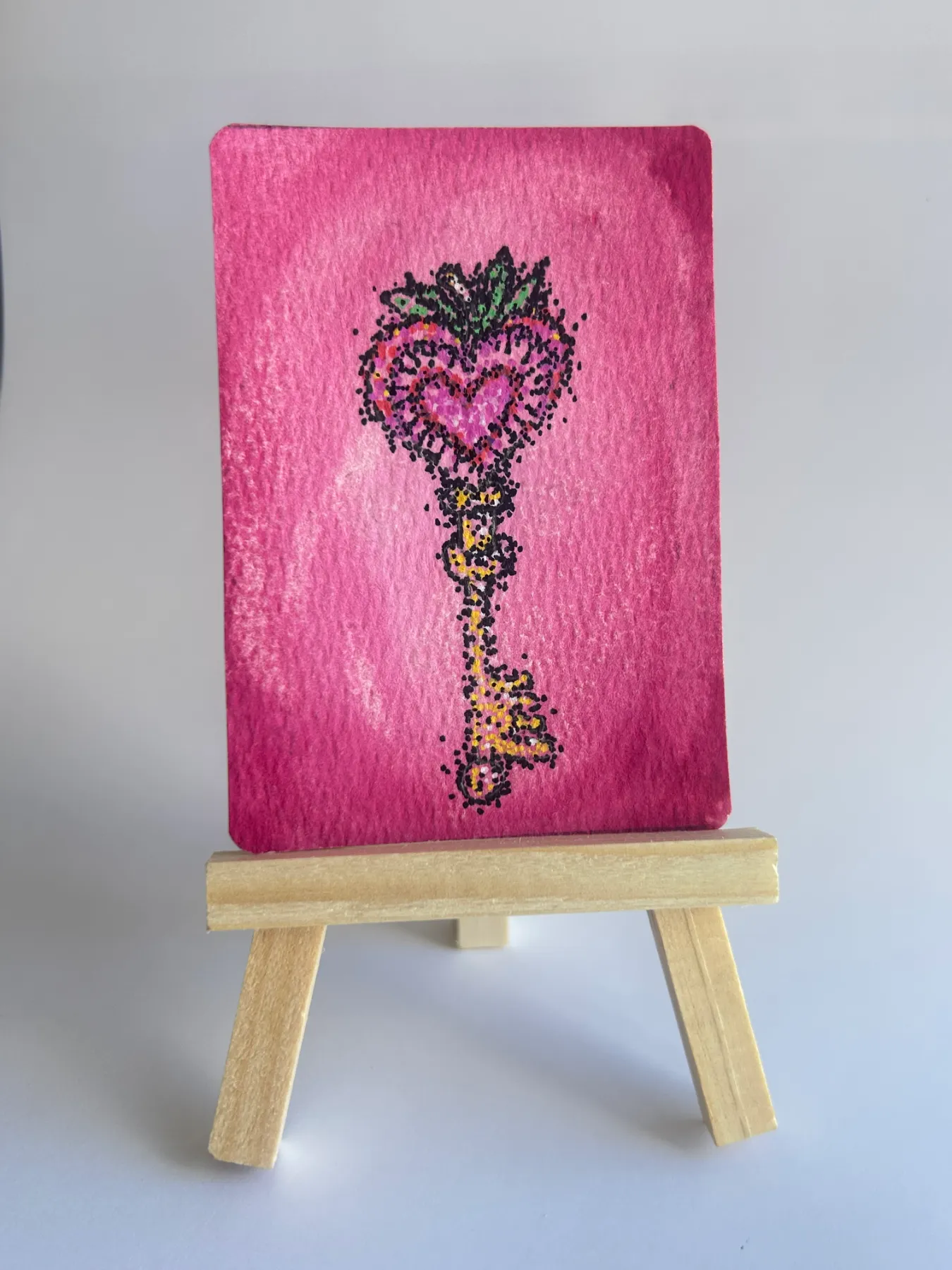 Berry Kingdom – ACEO Original (Berry Cute Collection 1/8) aceo art card