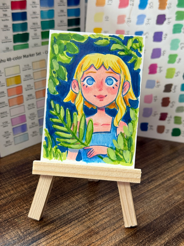 Dreamer aceo art card