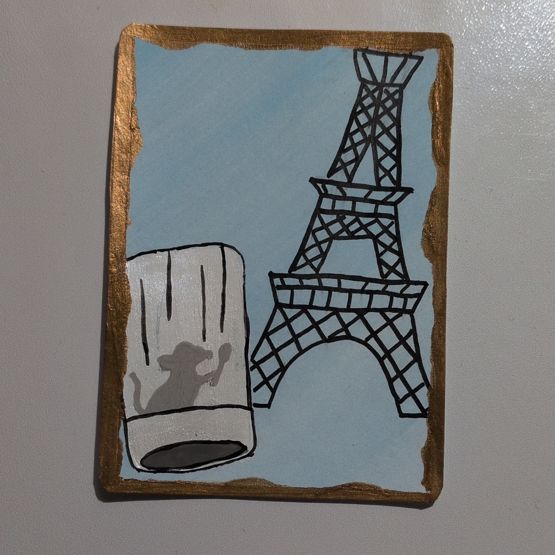 Fine Dining aceo art card