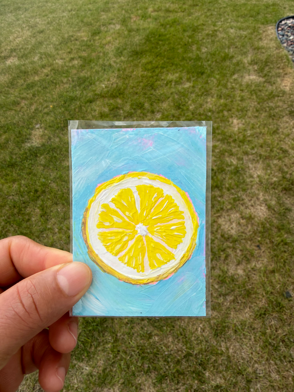 A slice for you aceo art card